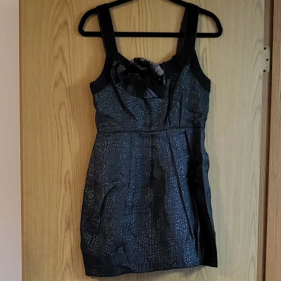 BCBG Runway navy dress sz 6 - Picture 2 of 8